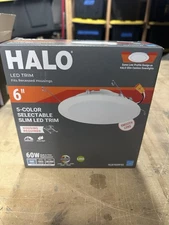 Halo 6-inch Slim LED Dimmable Can/Recessed Light HLBT609FS5