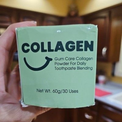 Collagen Tooth Powder, Collagen Powder for Teeth and Gums, Smile Strengthening, 