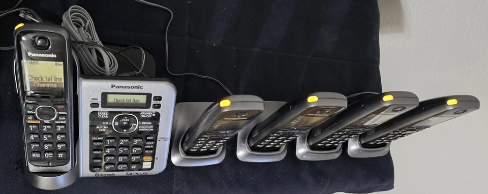 Panasonic KX-TG7641 DECT 6.0 Link-to-Cell Bluetooth 5 Handsets Cordless Phone  - Image 2 of 4