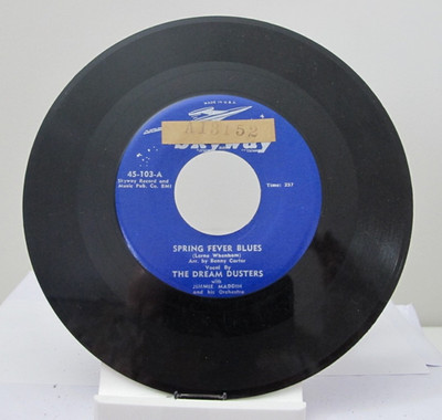 45 RECORD - THE DREAM DUSTERS - SPRING FEVER BLUES
