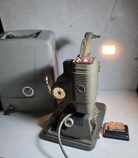 Vintage DeJur Custom 8 Movie Projector, Model 750-B, Made in USA -All Works.