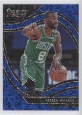 2020-21 Panini Select Courtside Blue Disco Prizm 12/25 Kemba Walker #252 hs9