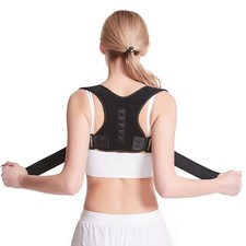 Posture Corrector for Women and Men, Adjustable and Breathable Upper Back Brace