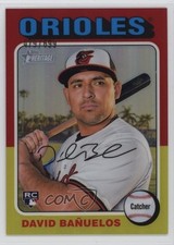 2024 Topps Heritage High Number SP Chrome /699 David Banuelos Bañuelos #715 1eb2