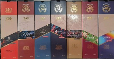 Hellinger 42 Sächsische Winzeredition Komplett Single Malt Whisky Alle 09/800