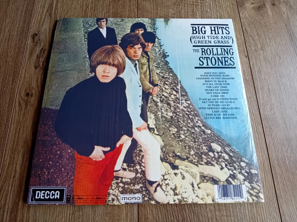 THE ROLLING STONES - BIG HITS.... 180g LP 2019 RE INSERT GREEN VINYL GATEFOLD NM - Image 2 of 4