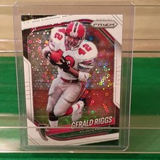 Panini 2025 Prizm White Disco Prizm Gerald Riggs Atlanta Falcons Football #117