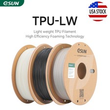 eSUN TPU LW 3D Printer Filament 1.75mm 0.75KG Spool High Resilience TPU Filament