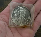 American Eagle Walking Liberty 1oz Fine Silver 1990 Silver Dollar Coin