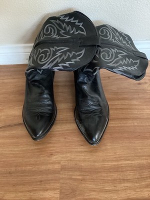 Justin J1408 Narrow Round Toe Cowboy Boots w/J-Flex Comfort System. Size 13 EEE