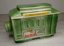 Vintage 1968 Jim Beam San Francisco Tram Street Car Themed Empty Decanter
