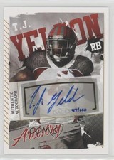 2015 Sage Hit Artistry Auto 47/100 TJ Yeldon #AA-12 Auto 0v0
