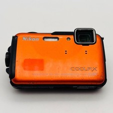 Nikon COOLPIX AW110 Orange Digital Camera 16.0 MP 5x Zoom Built-in WiFi full-HD