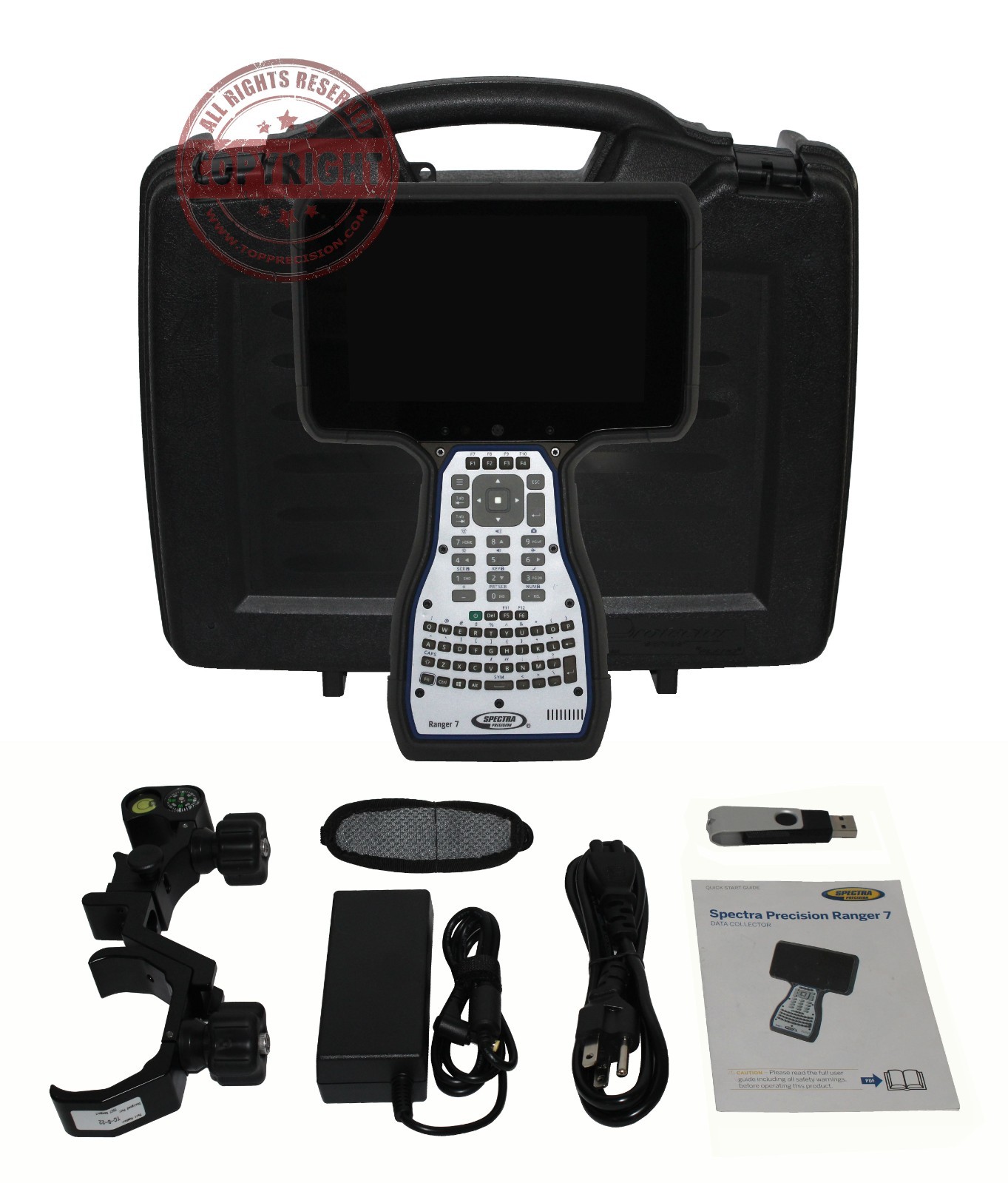 SPECTRA RANGER 7 ORIGIN MAX SURVEYING DATA COLLECTOR, CONTROLLER ...