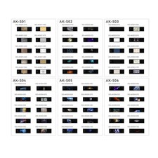 Flashpoint AK-S Complete Slide Set for AK-R21 Projection Attachment Kit