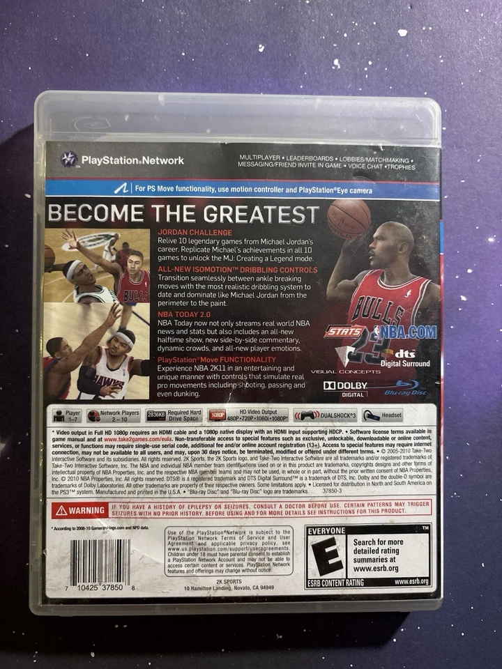 NBA 2K11 for PlayStation 3, Tested and Works (2K Sports) - Image 4 of 4