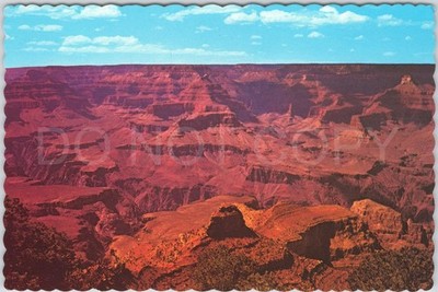 Grand Canyon Vintage Postkarte Arizona USA Natural Landmark
