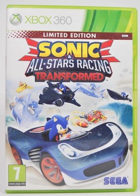 Microsoft XBox 360 - Sonic: All Stars Racing Transformed - Handbuch dabei