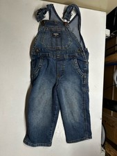 Vintage OshKosh B'Gosh Toddler Overalls 2T USA Made Farm Workwear