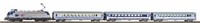 Piko 97931 Analoges Start-Set E-Lok Taurus Mit 3 Ic Wagen, Pkp Ic, A-Gleis Mi...
