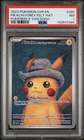 2023 POKEMON SVP EN-SV BLACK STAR PROMO #085 PIKACHU WITH GREY FELT HAT PSA 7