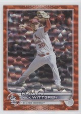2022 Topps Update Orange Foil 20/299 Nick Wittgren #US202 09wc