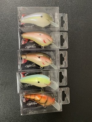 Black Label Balsa Wobbler Lot Of 5