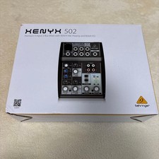 Behringer XENYX 502 5-Channel Analog Mixer British EQ Used
