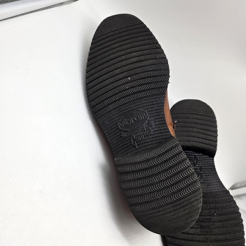 Martin Dingman elegante Lederschuhe Brasilien Vibram Gumlite Größe 9 Einzelhandel 275 $ - Bild 12 von 12