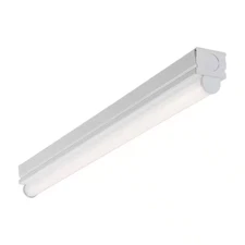2 Ft 16-Watt Equivalent,Integrated Led,White Finish,Strip Light Fixture,4000K,11