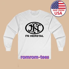 FN Herstal Firearms Guns White Size S-3XL