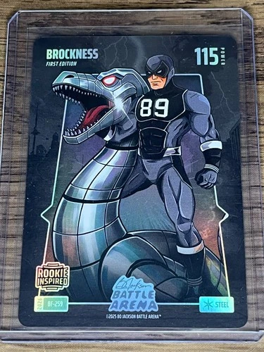 Brockness Brock Bowers Steel Battlefoil Bo Jackson Battle Arena 2026 BF-259