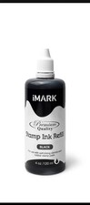 Premium Refill Ink for Self-Inking Stamps, Daters and Stamp Pads 4 oz, Black