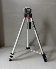 Silver Camera Tripod w/ Pan/Tilt Head, Foldab...
