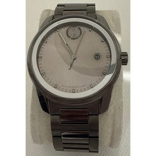 Movado Bold Verso Men's Gunmetal ION PVD Quartz Watch 3600860