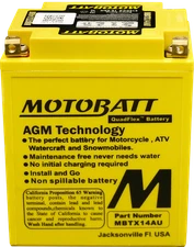 MotoBatt Quadflex AGM Batteries - Batteries