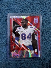 Kyle Pitts 2021 Donruss Elite Aspirations Rookie Red Shimmer RC /499 Falcons 184