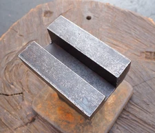 HUGE 7/8" SLOTTED BENDING 1 1/4" HARDY IRON WORKER BLACKSMITH ANVIL VINTAGE