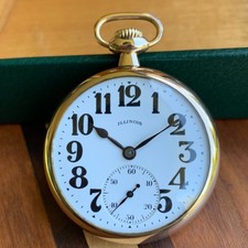 1922 Illinois Grade 806 16S 21 Jewels Gold Filled Pocket Watch - Masonic Case
