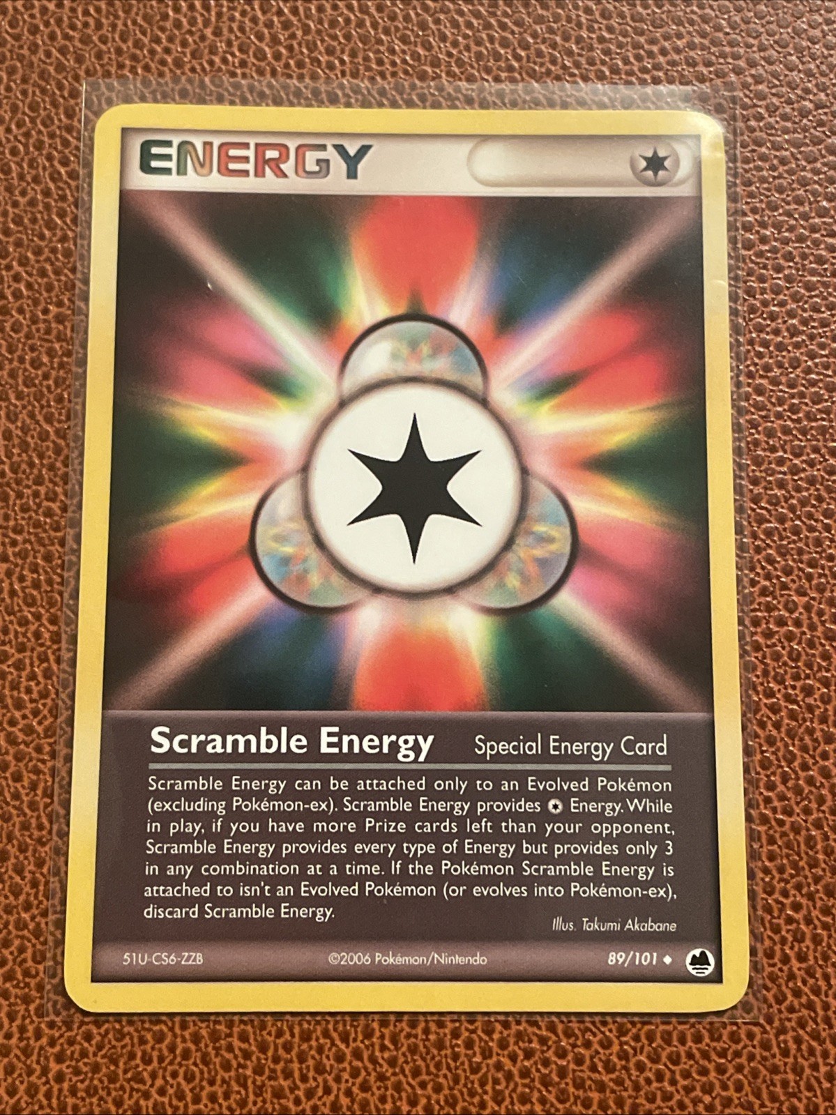 Pokemon Card - Dragon Frontiers 89/101 - SCRAMBLE ENERGY (uncommon) - NM