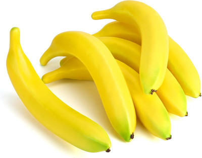 6 Stück Künstliche Bananen