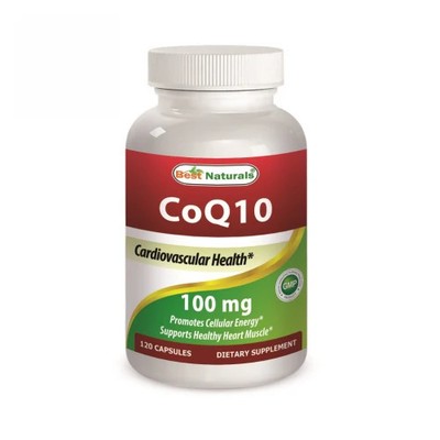 CoQ10 120 Caps 100 mg by Best Naturals
