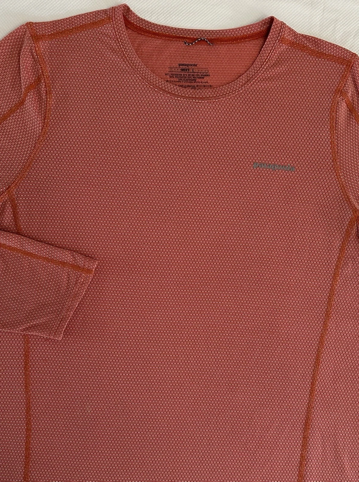 Patagonia Shirt Mens L Orange Long Sleeve Crewneck Performance Outdoor Capilene
Opens in a new windo