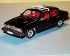 wonderful ROBEDDIE-whitemetal-modelcar  1/43 VOLVO 740GL 1987 "TAXI " - black -