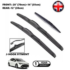For Toyota Corolla 2019-2023 Windscreen Wiper Blade Set Front 28"14" Rear 12"New