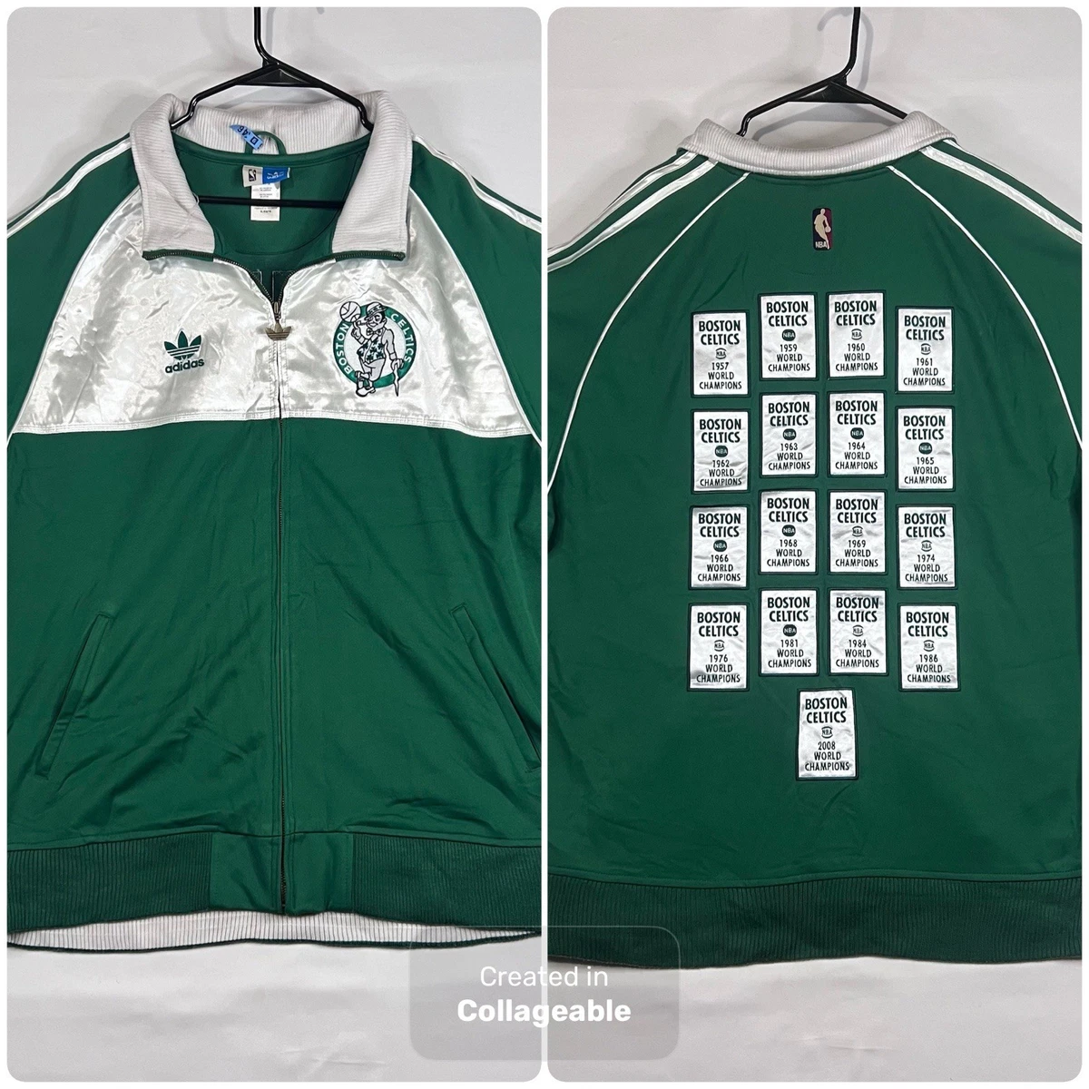adidas Boston Celtics NBA Jackets for sale | eBay