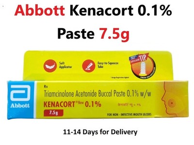 Dental Buccal Paste for Non Infective Mouth Ulcers 7.5gm - FREE SHIPPING