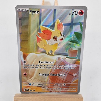 Pokemon Karte: Fynx MEP 080Mega Entwicklungen NM Deutsch PROMO