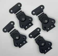 4-Pack Black Butterfly Twist Latch for Flight Case