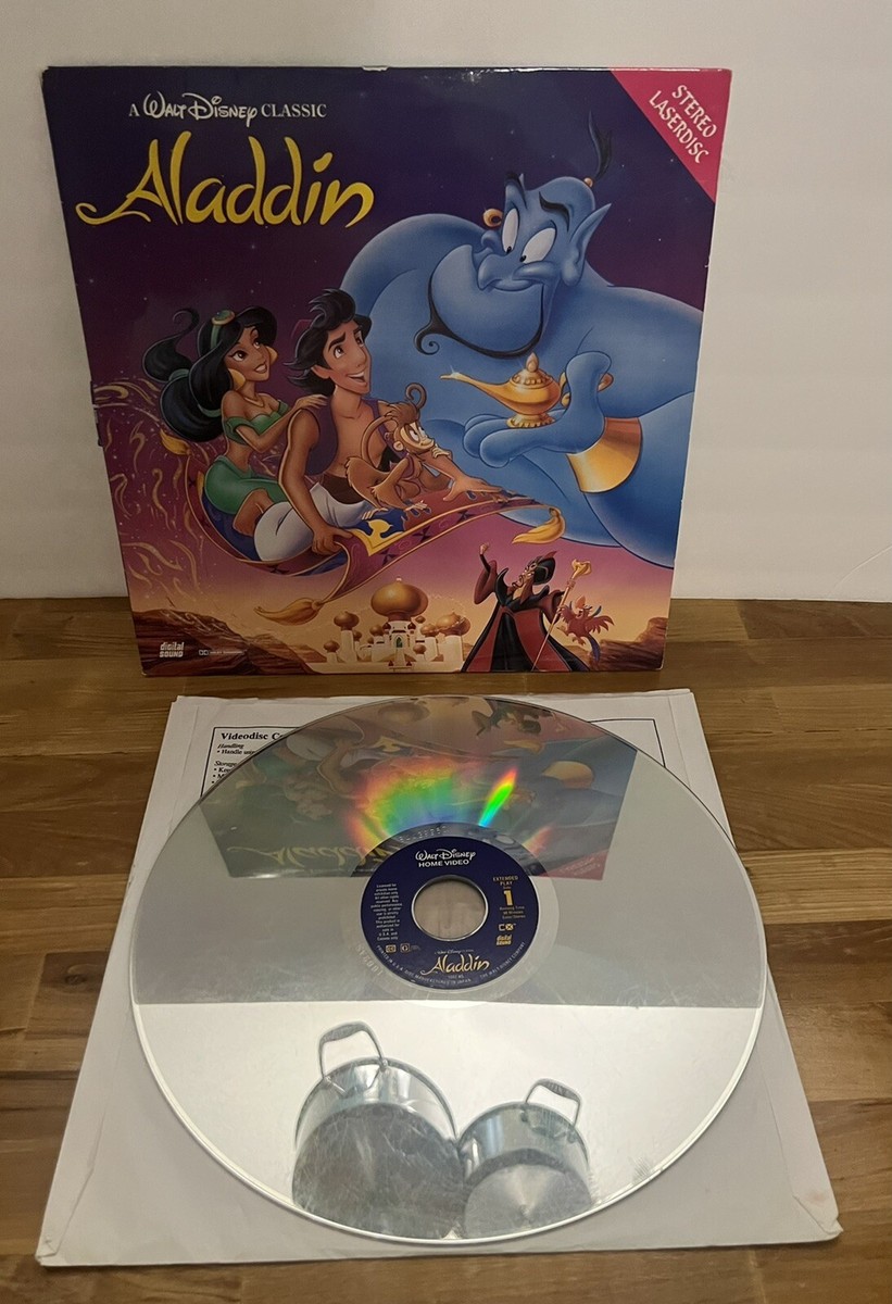 Aladdin Laserdisc Walt Disney | eBay